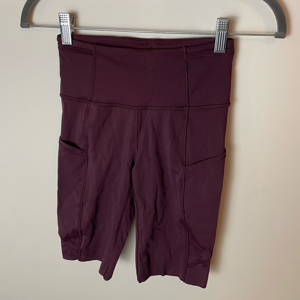 LuluLemon Fast and Free Bike Shorts